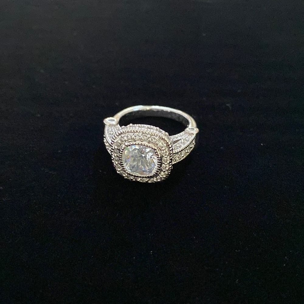 Fashion wedding style ring. Size 7.